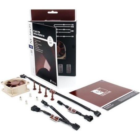 Noctua NF-A6x25 PWM Fan 1-Pack - Premium 60mm Brown & White Cooling Solution for Optimal Performance